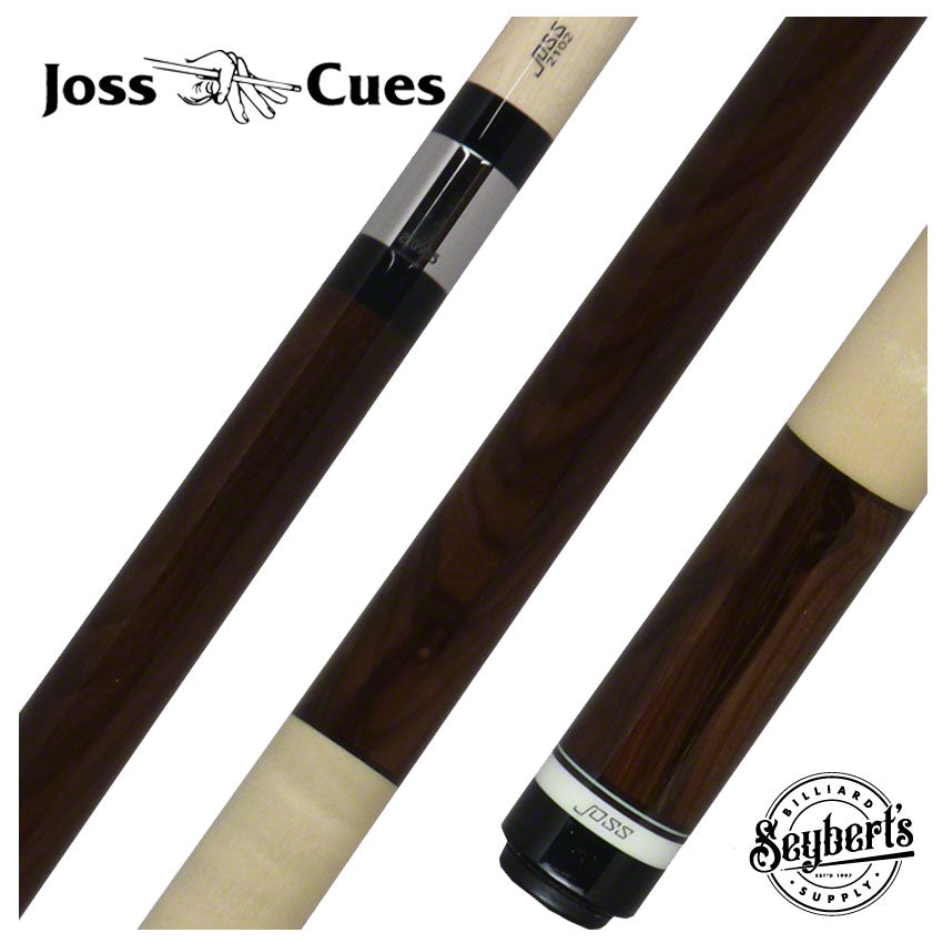 Joss 20-149Z Ziricote Play Cue - Seybert's Billiards Supply