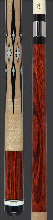 Joss 20-149c Cocobolo Play Cue - Seybert's Billiards Supply