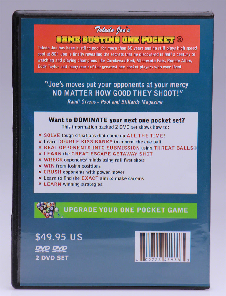 Toledo Joe's Game Busting One Pocket DVD