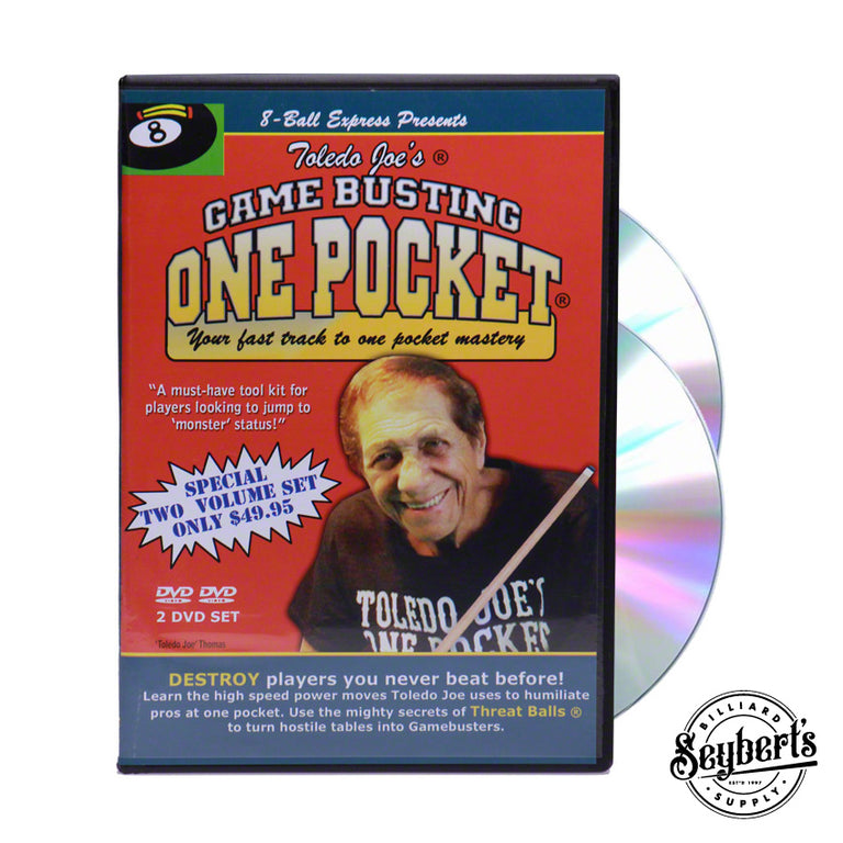 Toledo Joe's Game Busting One Pocket DVD