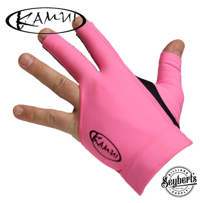 Kamui Pink Pool Billiard Glove - Left Hand