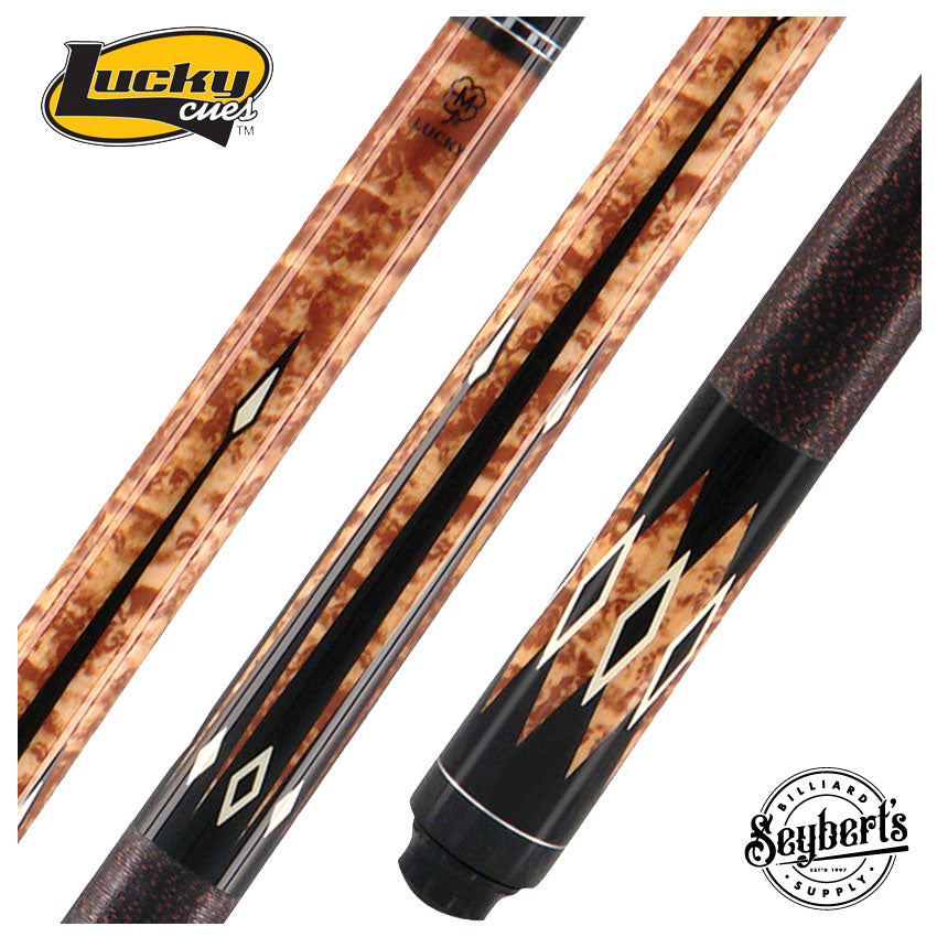Lucky Pool Cue By McDermott Cues - Lucky L33 Black Maple