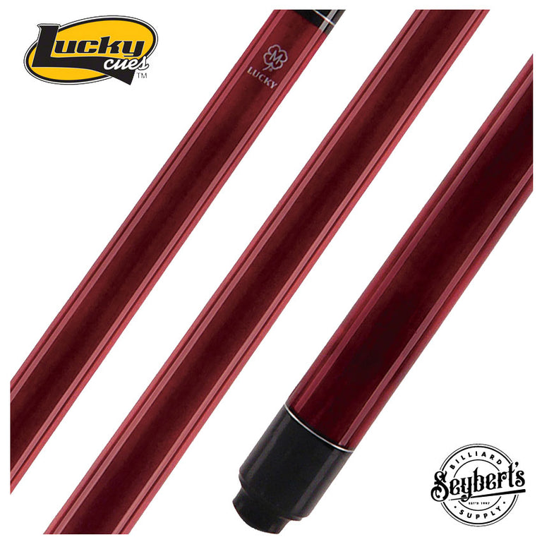 Lucky L5 Cue Red No Wrap