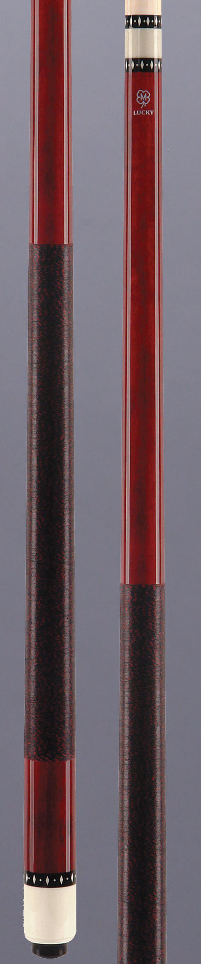 Lucky L6 Red Linen Wrap Cue