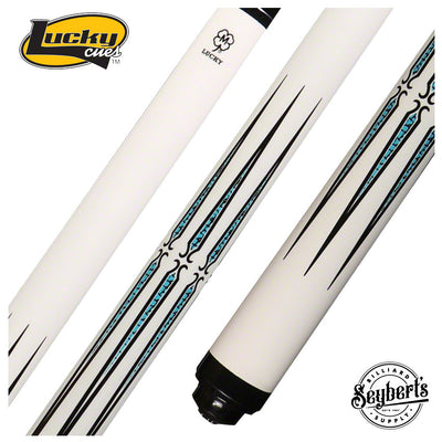 Lucky L74  white 8 Point Cue