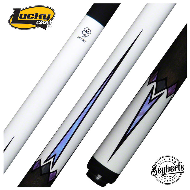 Lucky L75 White 4 Point Cue