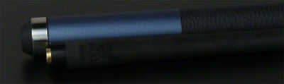 Bull Carbon LD12 Blue Stained Pool Cue with Bull Carbon Shaft