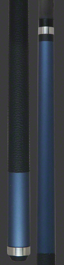 Bull Carbon LD12 Blue Stained Pool Cue with Bull Carbon Shaft