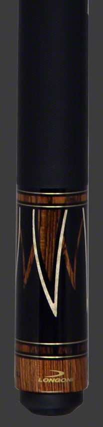 Longoni Niels Fijen Flame Curly Pool Cue - Seybert's Billiards Supply