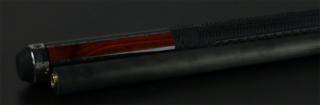Lucasi Pinnacle Midnight Black Play Cue - LP15 - Seybert's
