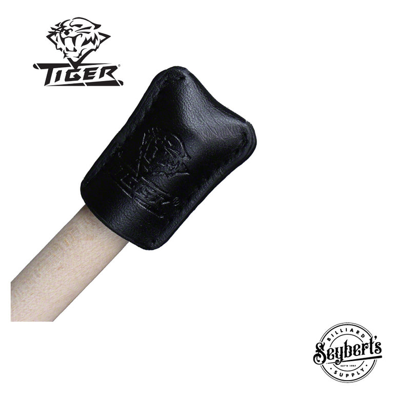 Tiger Stacked Leather Wraps - Seybert's Billiards Supply
