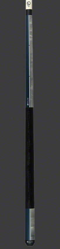 Lucasi Duo Half Paint/Half Exotic Wood Pool Cue - LZDU15