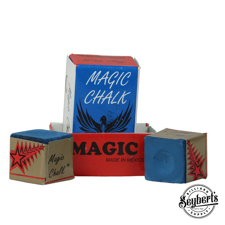 Made in the USA - 2 Boxes of Master Chalk - 24 Pieces for Pool Cues and  Billiards Sticks Tips Red