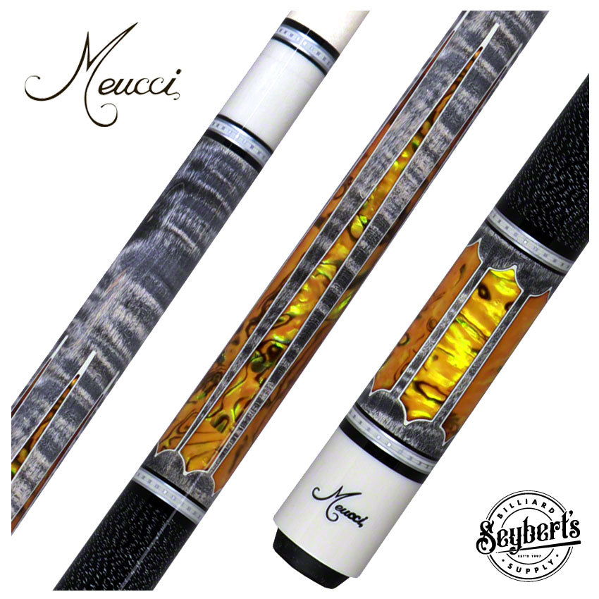 Meucci 2020 Yellow Pearl Pro Pool Cue | Bob Meucci Custom Cues 