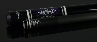 Meucci 21st Century Cue - Black - Purple Pearl - Black Wrap - Carbon Shaft