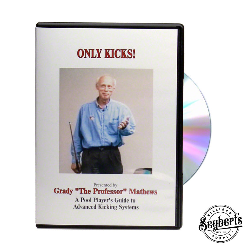 Grady Mathews Billiard Instruction DVD | Only Kicks Pool Practice