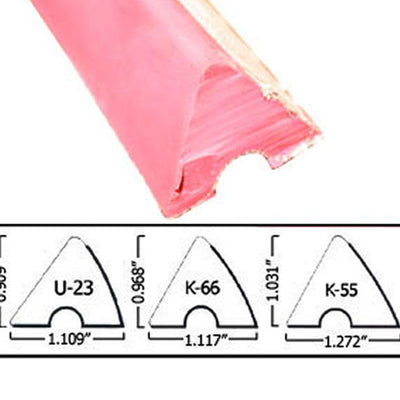 Replacement Rail Rubbers