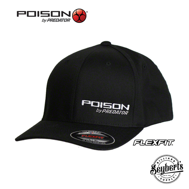 Predator Cue Seybert\'s Hat Flex Fit Poison Billiards - Pool Apparel - - Supply