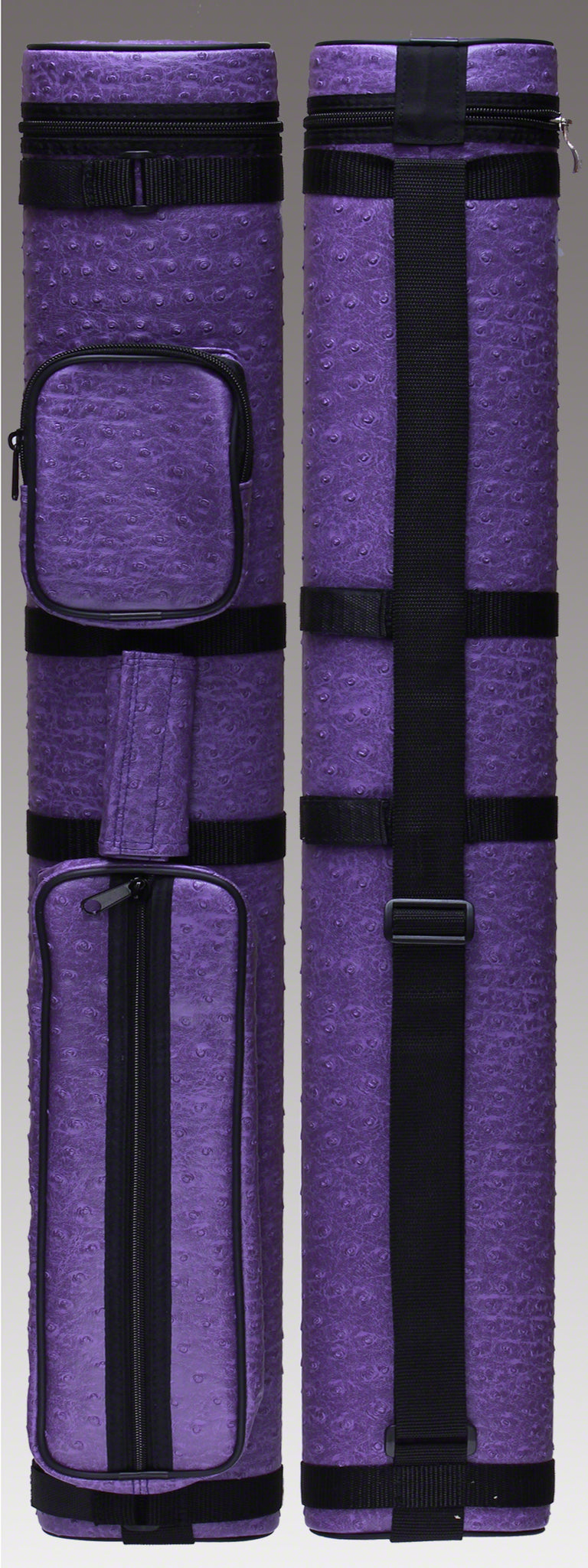Pro Series Traditional Purple 2x2 Pool Cue Case