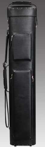 Pro series Black 4x8 Soft Pool Cue Case - 4 Butt 8 Shaft Cue Case ...