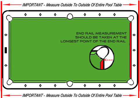 Valley Pool Table Rails- Replacement Rails - Seybert's Billiards Supply