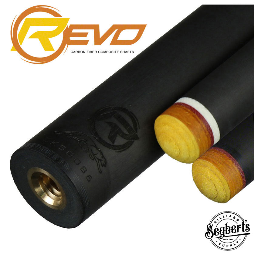 Predator Revo Carbon Fiber Cue Shaft | Revo 5/16 x 18 | 12.9mm | WVP -  Seybert's Billiards Supply