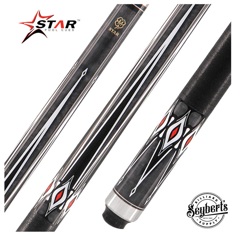 Star S13 Star Cue Grey Stained