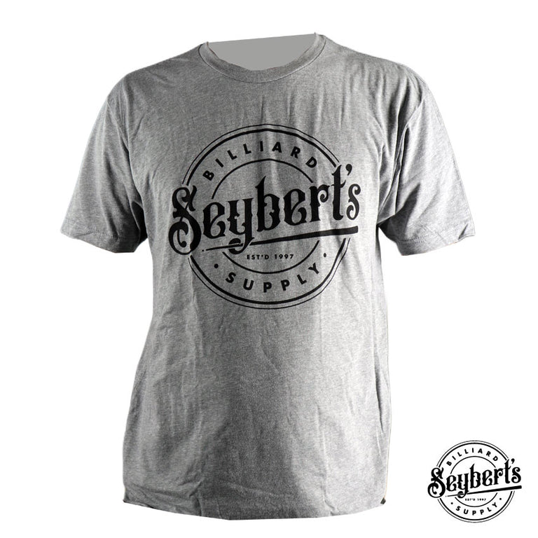 Seybert's Grey Logo Tee Shirt
