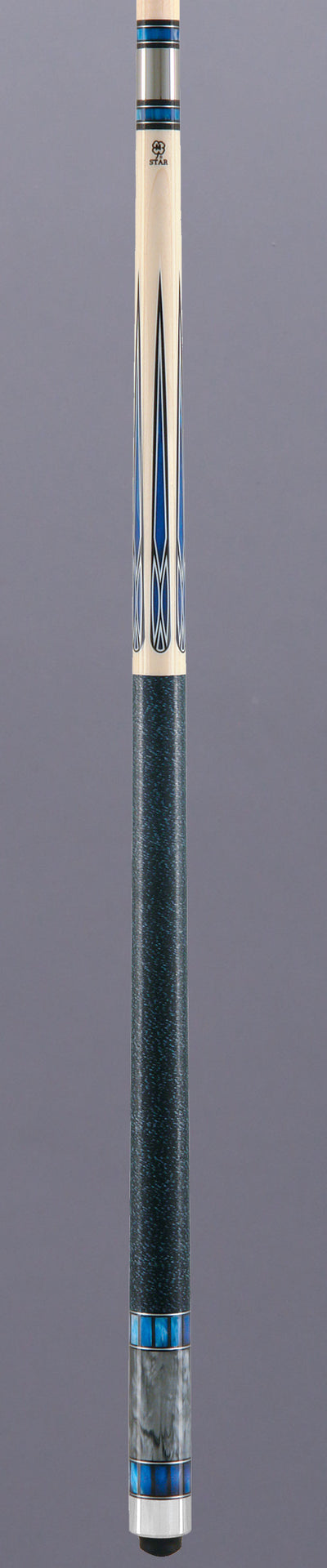 Star SP3 Star Cue Blue and Grey Pearl