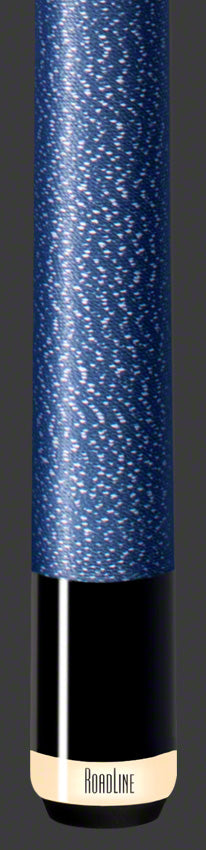 Predator 4 Point Sneaky Pete Purple Heart / Blue Points Linen Wrap Pool Cue - True Splice