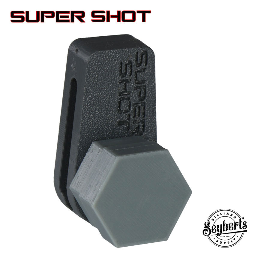 Super Shot Hexagon Magnetic Chalk Holder - Seybert's Billiards Supply