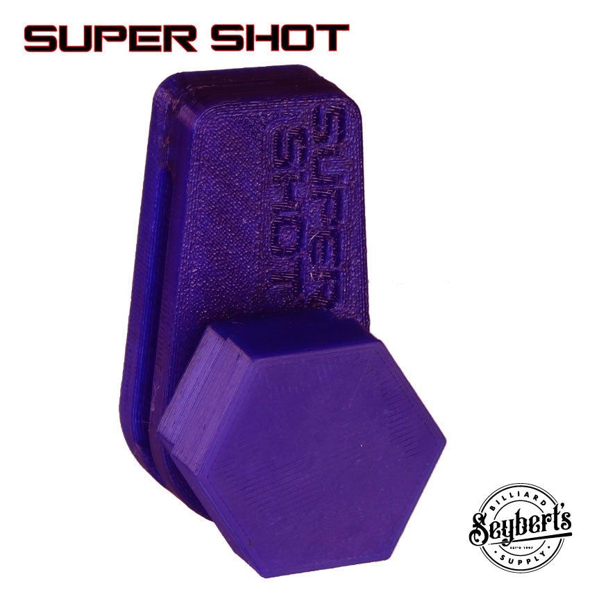 Super Shot Hexagon Magnetic Chalk Holder - Seybert's Billiards Supply