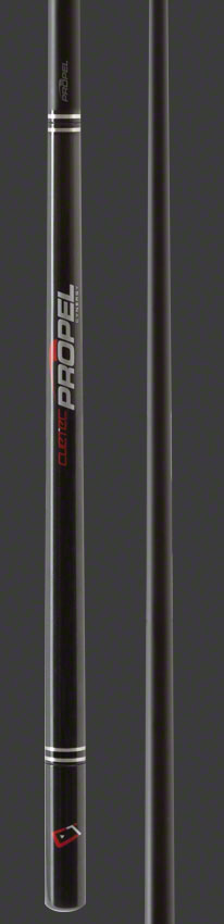 Cuetec Cynergy Galaxy Grey Propel Carbon Fiber Jump Cue