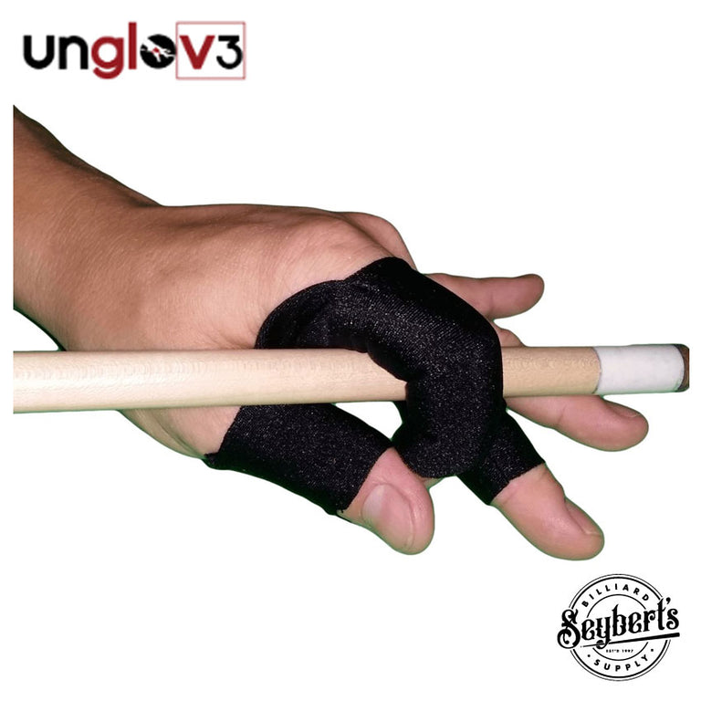 Unglove Black Finger Wrap V2 Youth Size