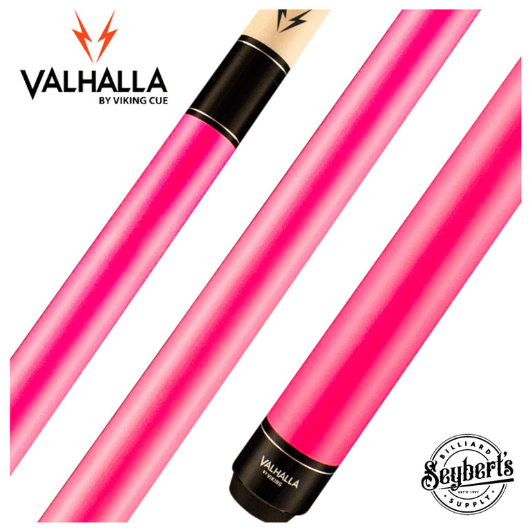 Valhalla Series VA106 Pink Pool Cue No-Wrap