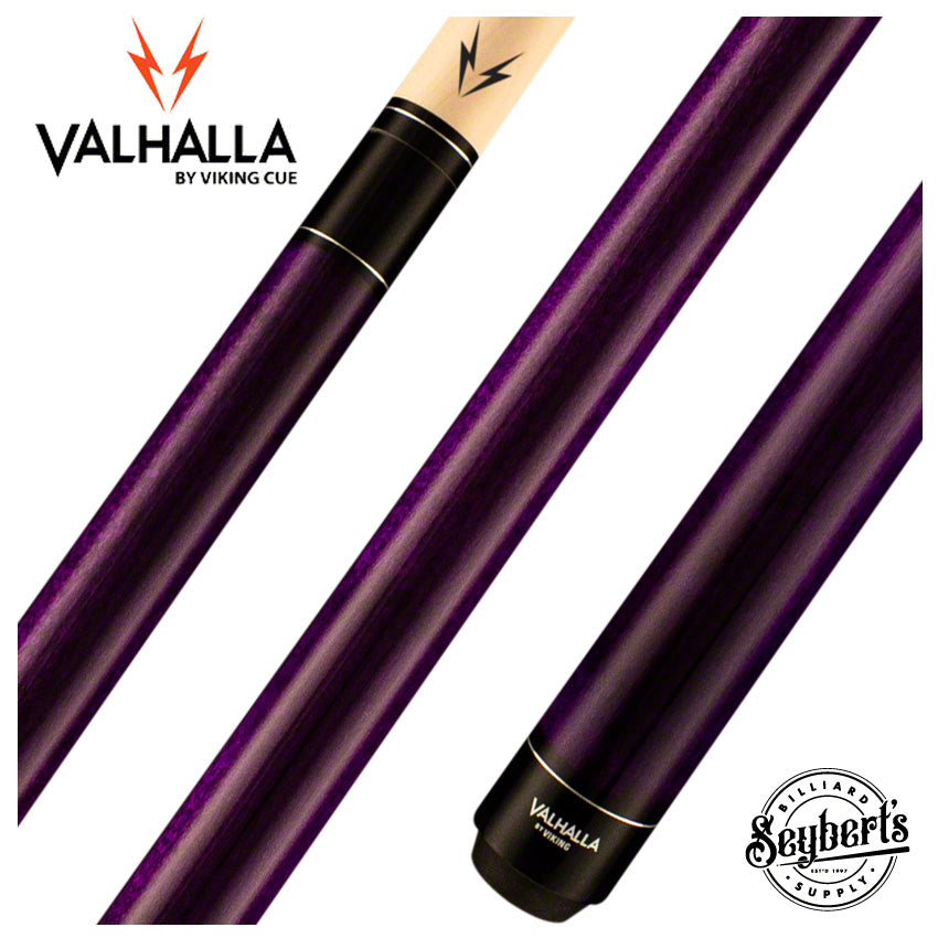 Valhalla Series VA107 Purple Pool Cue No-Wrap - Seybert's