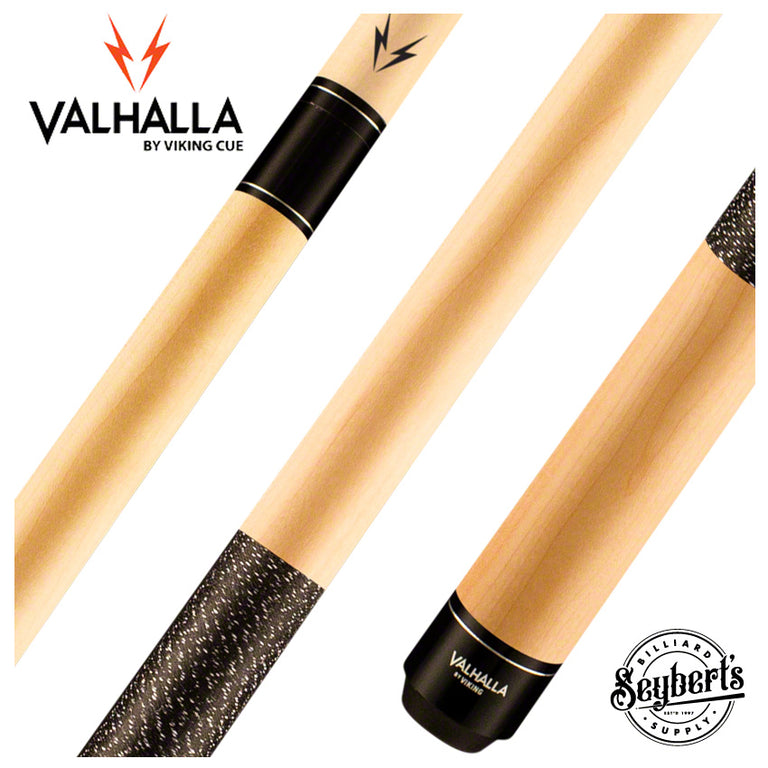 Valhalla Series VA112 Natural Pool Cue with Linen Wrap