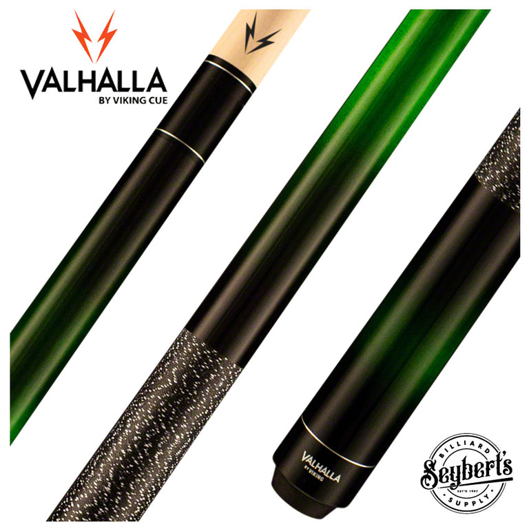 Valhalla Series VA237 Green Faded European Stain Pool Cue