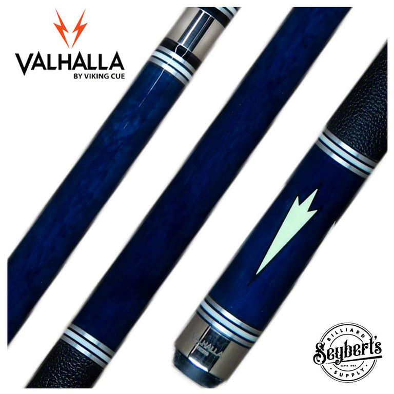 Valhalla Series VA903 Blue Euro Stain Pool Cue