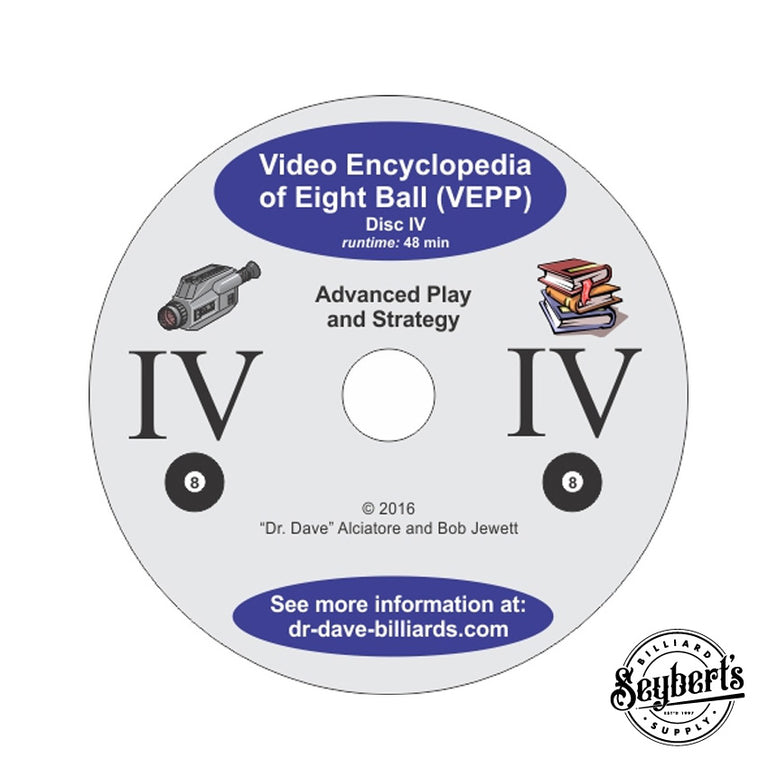 Video Encyclopedia of Eight Ball DVD Disc 4 Advanced Play and Strategy