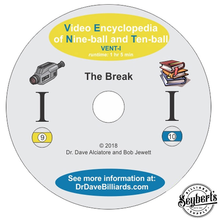 Video Encyclopedia of 9 Ball and 10 Ball The Break DVD 1