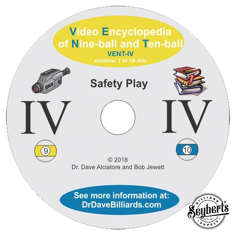 Video Encyclopedia of 9 Ball and 10 Ball Safety Play DVD 4