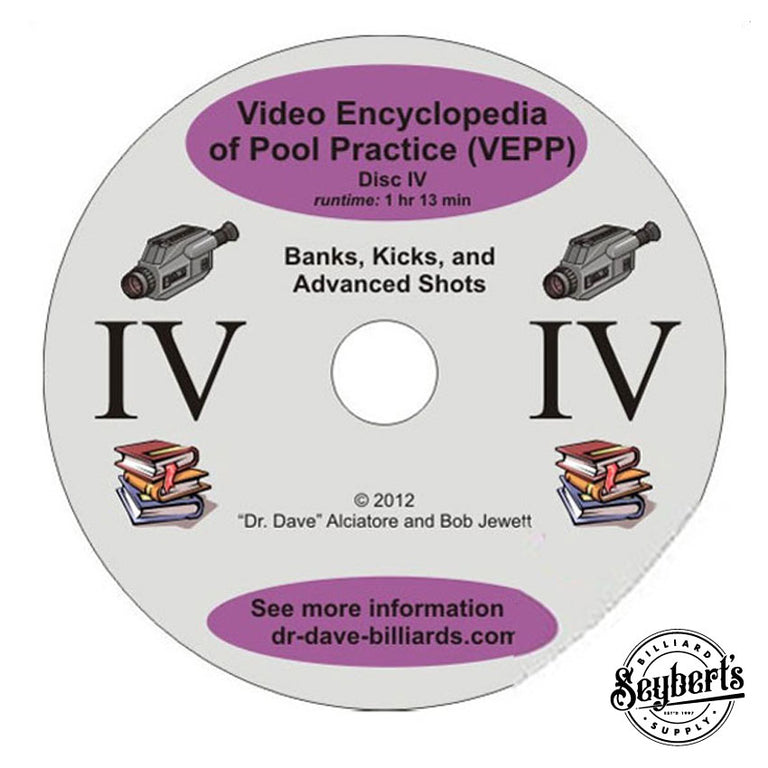 Video Encyclopedia of Pool Practice DVD 4