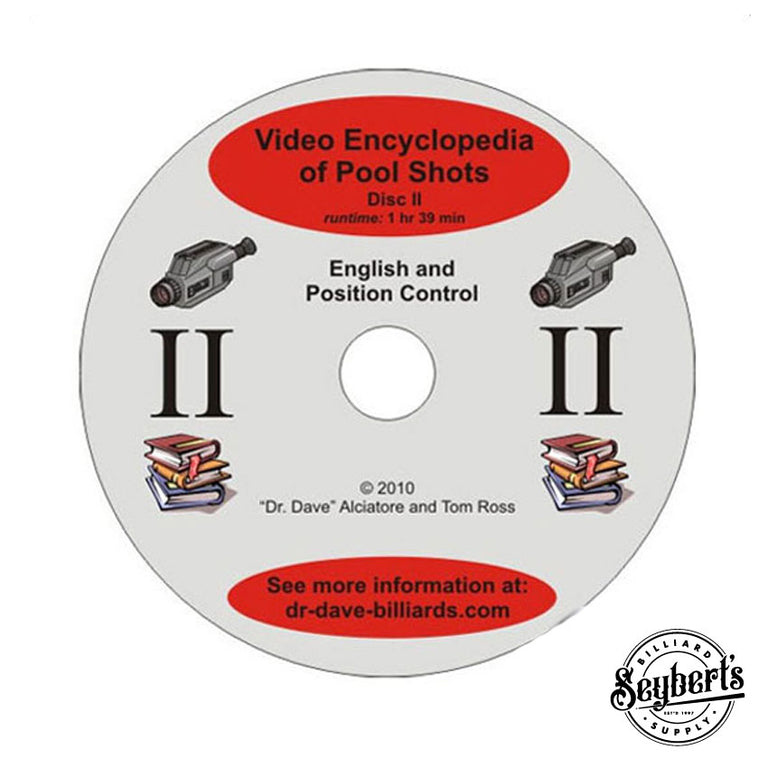 Video Encyclopedia of Pool Shots DVD 2