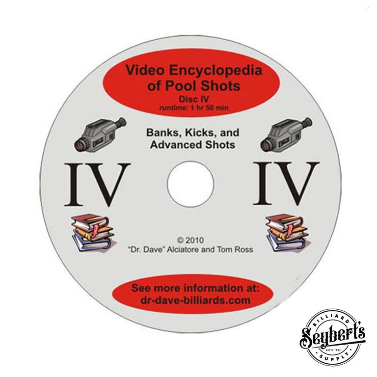 Video Encyclopedia of Pool Shots DVD 4