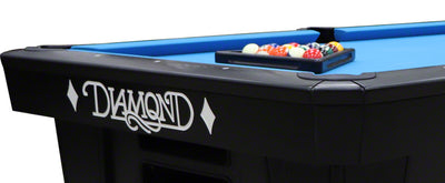 Diamond Pool Tables - 7ft Pro-Am Pool Table - Black PRC